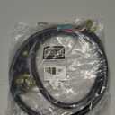 Certified Appliance Accessories 50-Amp Appliance Power Cord, 4 Prong Range Cord, 4 Wires with Eyelet Connectors, 10 Feet, Copper Wire