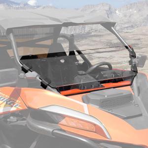 A & UTV PRO 1/2 Higher Front Half Windshield for CFMOTO ZFORCE 950 2021-2024, Clear Tough Hard Coated Window for CFMOTO ZFORCE 950 Sport 20-22, 250x Stronger Than Glass, Replace# 5BYV-805200-1000