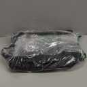 Cat Carrier Airline Approved, Soft-Sided Dog Carrier with Inner Safety Leash, Pet Transport Carrier for Small-Medium Cats, Puppies up to 15 Lbs, Collapsible Travel Kitten Carrier Bag -Black M (17.0"L x 11.0"W x 11.0"H)