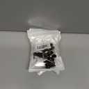 4 x Daisy Car Decoration Flower Air Vent Clip Air Conditioning Outlet Clip (4PCS-Black-No Scent)