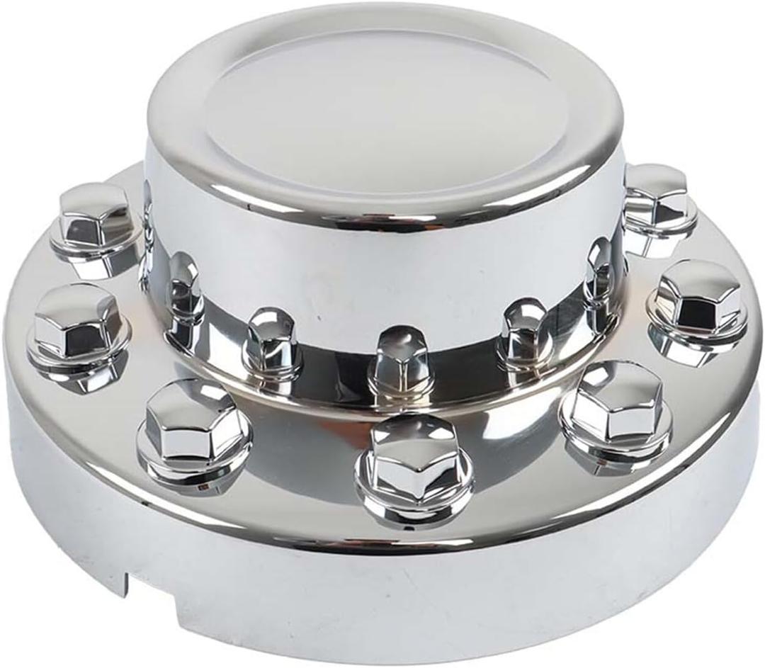 labwork 1 Piece Rear Wheel Chrome Center Hub Cap Cover Hubcap Replacement for Ram 4500 5500 2011-2018