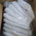 Surmente 10 Pack White Tablecloth for Round Tables, 120-inch Round Table Cloths for Weddings, Banquets, or Restaurants