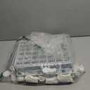 AWTATOS Wire Cube Storage Organizer, Closet Organizers and Storage, Metal 6 Cube Storage Shelves Bookshelf, Portable Closet Clothes Organizer for Bedroom, Home, Office, White