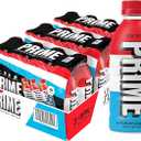 PRIME Hydration ICE POP | Sports Drinks | Electrolyte Enhanced for Ultimate Hydration | 250mg BCAAs | B Vitamins | Antioxidants | 2g Of Sugar | 12 Fl Oz (Pack of 24), Best By: 17OCT2025
