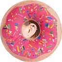 Ear Piercing Pillow for Side Sleepers Pillows with Holes for Ear Pain,Donut Pillow for Ear Side Sleeping Pillow for Adults CNH Ear Pain Relief Pressure Sores Ear Pillow with Hole in Center (One Size)