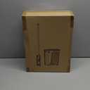 Mop and Bucket Set with AUTO Pump, 3-Zone Separate Dirty and Clean Water, Flat Mop and Bucket System with Wringer and Wheels, 4 Reusable Microfiber Pads, One-Touch Water Filling for Home Cleaning