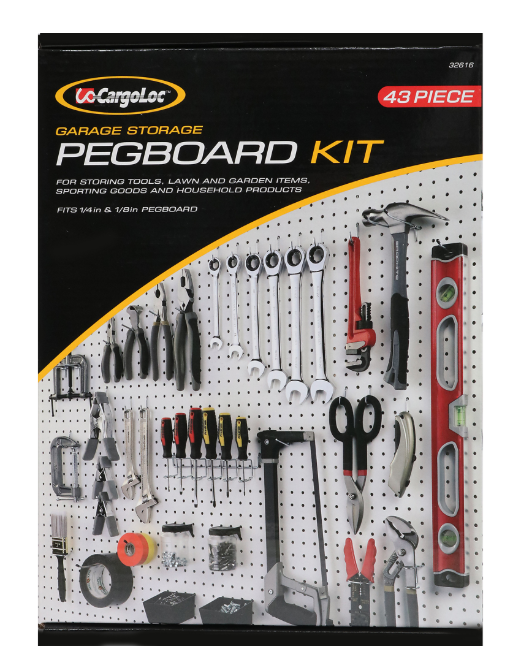 Cargoloc 43 Pc Hooks & Hangers Assort