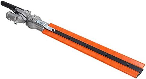 Hedge Trimmer Attachment, Trimmer Blade Attachment Replacement Parts for Brush Cutters Garden String Trimmers Compatible with 26mm Diameter Shaft