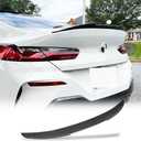 Real Carbon Fiber Trunk Spoiler for BMW 8 Series G16 840i 850i Gran Coupe & F93 M8 2018-2025 840i&840 xDrive Rear Boot Lid Highkick Tail Wing Lip