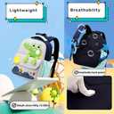 Dinosaur Backpack for Boys Bookbag for Toddler Kids 3-5 Boys School Bags Lightweight Preschool Backpack