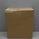 Costravio Vinyl Record Storage Record Holder Display Box Album Storage Moving Boxes Holds 30+ Valuable Records 7/10/12 Inch Record Crates Vinyl Organizer for Journey White