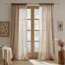 1 Diameter Curtain Rods Itself is 30 to 144 inch 1 Pack Fit 30-142 inch, 66 to 120 inch Window with Heavy Duty Adjustable Rod Matte Wood Grain Splicing Metal Extra Long Curtain Rod for Windows