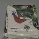 Christmas Frog Pillow Covers Xmas Throw Pillows Home Sofa Living Room Decorative Cushion Case 18x18 Inch Set of 4