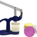 Bath Salt Steam Press Machine with a Set of MoldsDIY for Bath Bomb,Shower Steamer Maker,Bath Steamer Kit,Shower Tablets Steamer Press