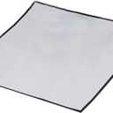 BESPORTBLE Fireproof Grill Mat Fire Suppression Blanket Thermal Resistant Insulation Fire Resistant Pad for Outdoor GrillPatio, Deck, Grass, Lawn, 46X35X0.3cm, Silver