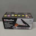 Mueller Pro-Series 10-in-1, 8 Blade Stainless Steel Multi Vegetable Chopper And Mandoline Slicer, Kitchen Tools and Gadgets, Food and Veggie Chopper, Mincer, Dicer, French Fry Cutter, Black