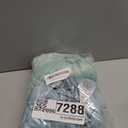 Fleece Newborn Sleep Sack Baby Swaddle,3-Way Adjustable Wearable Blanket,2 Pack Fleece Swaddling Sleeping Bag TOG 2.0， (Blue&Green, 3-6 Months)