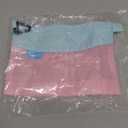 pack all Water-resistant Material Zipper Pouch, Mesh Zipper Bag for Storage, Travel, Office (Small, Pink)