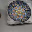 Vancasso Pasta Bowls, 42 oz Ceramic Salad Bowls of 4,Large Corlorful Serving Bowls for Kitchen, Dishwasher & Microwave Safe Soup Bowls, Pasta Plates