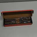 Steak Knives Set of 8, 4.7 Inch Dishwasher Safe Non-Serrated Table Knives, Ultra Sharp for Precise Cutting, Non-Stick Blade & Rust Proof, Easy to Maintain Ideal for Home Restaurant Party