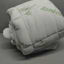 Ultra Soft Twin XL Size Mattress Topper - Viscose Made from Bamboo Pillow Top Mattress Pad for Back Pain Relief - Naturally Cooling for Hot Sleepers, Green