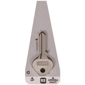 Hillman 5927488 House of Office 93-Single Sided Universal Key Blank, Assorted - Pack of 13