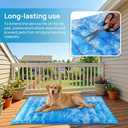 Boonmax Dog Cooling Mat 2.0, Universal Pet Cooling Pad, Double-Sided Durable Water-Resistant, Portable and Easy to Clean, Suitable for All Pets, Keep Your Pet Cool Indoors and Outdoors