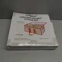 Sattiyrch Plastic Christmas Ornament Storage Box with Trays,Customizable Dividers, Dust-Proof Durable Ornament Organizer Holder,Christmas Storage Containers,Holds 128 x 3 inch Ornaments