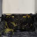 Masquerade Mask for Couples Women and Men - 3 Pack Venetian Gold and Black Lace, Mardi Gras Mask