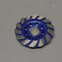 SALI Diamond Concrete Grinding Wheel 4 1/2 inch for Polishing and Cleaning Stone Concrete Surface, Cement, Marble, Rock, Granite, and Thinset Removing, Angle Grinder Segment Wheels Cup 115 * 22.2MM