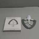 Flex Edge Beater for KitchenAid 4.5/5 Qt Tilt-Head Stand Mixer  Silicone Paddle, Dishwasher Safe, Flexible Silicone Edges Bowl Scraper For Kitchen Aid Accessories and Attachments (Grey) (Gray)