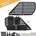 MAIKER Rear Window Molle Panel Modular Storage Panel System with 4 Storage Bag and 10 Fastening Tape for Toyota 4Runner 2010-2023