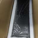 Fire Wolf Modern 16" 18W LED Outdoor Wall Sconce,Dual-Source Front Porch Light,Aluminum Modern Wall Light,3000K,Damp Environments Such as Porches,Terraces,Gardens,Indoor/Outdoor Applications, 3.38 x 5.08 x 16.06 inches