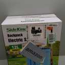 Battery Powered Backpack Sprayer 3.2 Gallon, 0-80 PSI Adjustable Pressure Sprayer Compatible with Makita 18V Battery, Electric Sprayer with Wand, 5 Nozzles, 2.0Ah Battery&Charger Included