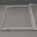 240350903 Shelf Frame Without Glass Refrigerator Delicatessen Drawer Cover for Frigidaire Refrigerator Replaces 240350901, 240350902，AH2361213, EA2361213, 16.5" x 16.5"