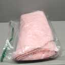 OLANLY Pink Round Rugs for Bedroom - Machine Washable, 4 ft Circle Area Rugs for Living Room, Soft and Fluffy Shaggy Carpet for Teen Girls and Boys, Nursery Rooms, Dorms, Home Decor Aesthetic