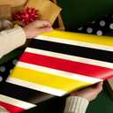 AmazingSpark 12 Sheets Christmas Wrapping Paper 20x27inch Cartoon Mouse Gift Wrapping Folded Red Black Yellow Christmas Tissue Papers for All Occasions Birthday Holiday Xmas Party Gift Decoration