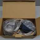 iBaycon 2 Pack Solar Lanterns Lights, Halloween Flickering Flame Garden Lights with 2 Modes Dual Charging USB & Solar, Outdoor Waterproof Hanging Lantern for Party Holiday Halloween Decor (Red)