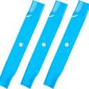 Aeagle Mower Rolled Air Lift Blade for 50 inch Deck Toro Dixie Chopper 2550 2750 LT2000 LT2300 LT2400 LT2500 RB2700 Magnum X 30227-50 Replaces 113579 30227 PL7329 30227-50 30227-H 3 Pack