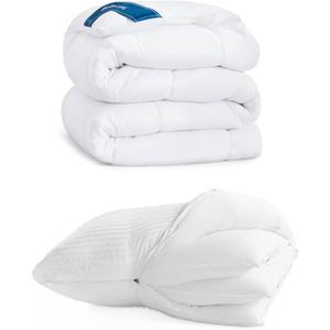 Bedsure 2 Pack Set - Comforter & 1 Pack Adjustable Pillow