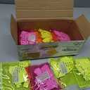 ArtCreativity Domino Game Set - Pack of 12 - Each Domino Set Includes 28 Pieces Per Neon Pink, Yellow, Green and Orange Bags - Great School, Carnival Prizes - Awesome Party Favor - Fun Game for Kids