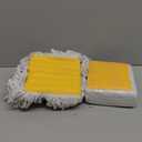 (2 Pack) Heavy Duty Mop Head Commercial Replacement for Floor Cleaning,Wet Industrial Cotton Looped End String Heads Refill,Yellow