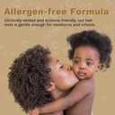 Moisturizing Baby Hair Mist for Textured Hair, Detangler Spray for Curls & Coils, Black & Brown Babies, African American Toddlers, Children & Kids of Color, 8 oz
