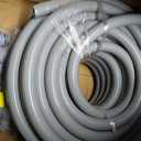Liquid-Tight Conduit 100 ft and 10 Pieces of Connector Kit, Electrical Conduit 3/4 100ft w/UL Certification, Flexible Conduit with 5 Straight and 5 90-Degree Conduit Connector Fittings
