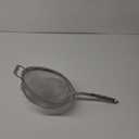 9" Large Mesh Strainer, Stainless Steel 18/8 Extra Fine Quinoa Sieve, with Solid Sturdy Handle, Flour Filter with Wider Hook