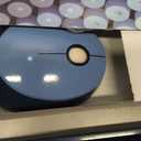 Wireless Keyboard and Mouse Combo, Retro Typewriter Keyboard with Round Keycaps, Full-Size Ergonomic, Blue, Ideal for Windows PC, Home, Office, and College, Wireless Keyboard Mouse Combo