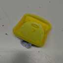 Aodaer 4 Pieces Vegetable Brush Potato Scrubber Brush Silicone Hard and Soft Side Fruit Cleaning Tools for Delicate or Tough-Skinned Vegetables (Blue, Hot Pink, Yellow, Green)