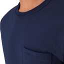 Hanes Men's Pocket T-Shirt Pack, 6-Pack, Cool & Breathable Cotton Tees, Stay-Tucked Undershirts for Men (XL)