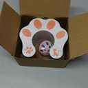 Lktvys Kitty Curlz Cat Toy, Magic Organ Cat Interactive Scratcher Cardboard with Bell Ball, Foldable & Changeable Accordion Shape Exercise Anxiety Relief Toy for Indoor Cats(S)