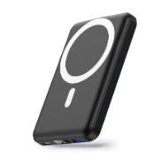 Wireless Power Bank, Yiisonger Slim 10000mAh Magnetic Portable Charger 22.5W PD Fast Charging, Mini Mag-Safe Battery Pack QC3.0 LED Display USB-C Compatible with iPhone 13&12/ Pro Max/Pro/Mini (Black)